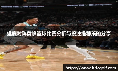 雄鹿对阵黄蜂篮球比赛分析与投注推荐策略分享